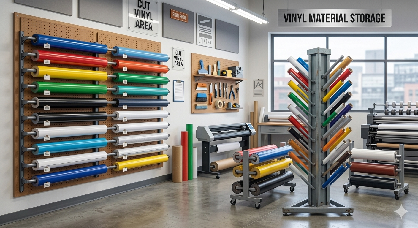Vinyl Storage Racks
