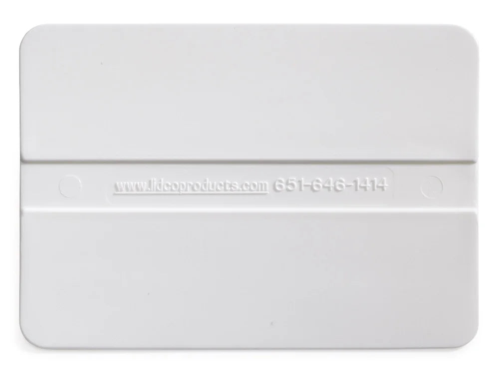 4" WHITE SQUEEGEE (LIDCO)