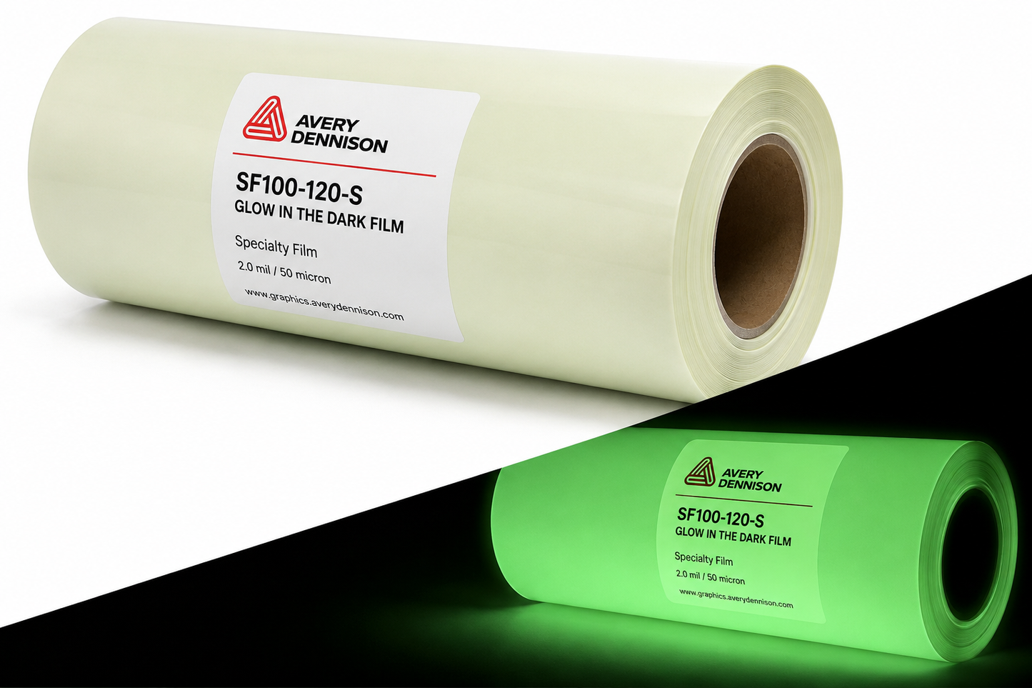Avery SF100 Glow-in-the-Dark Film (SF100-120-S)
