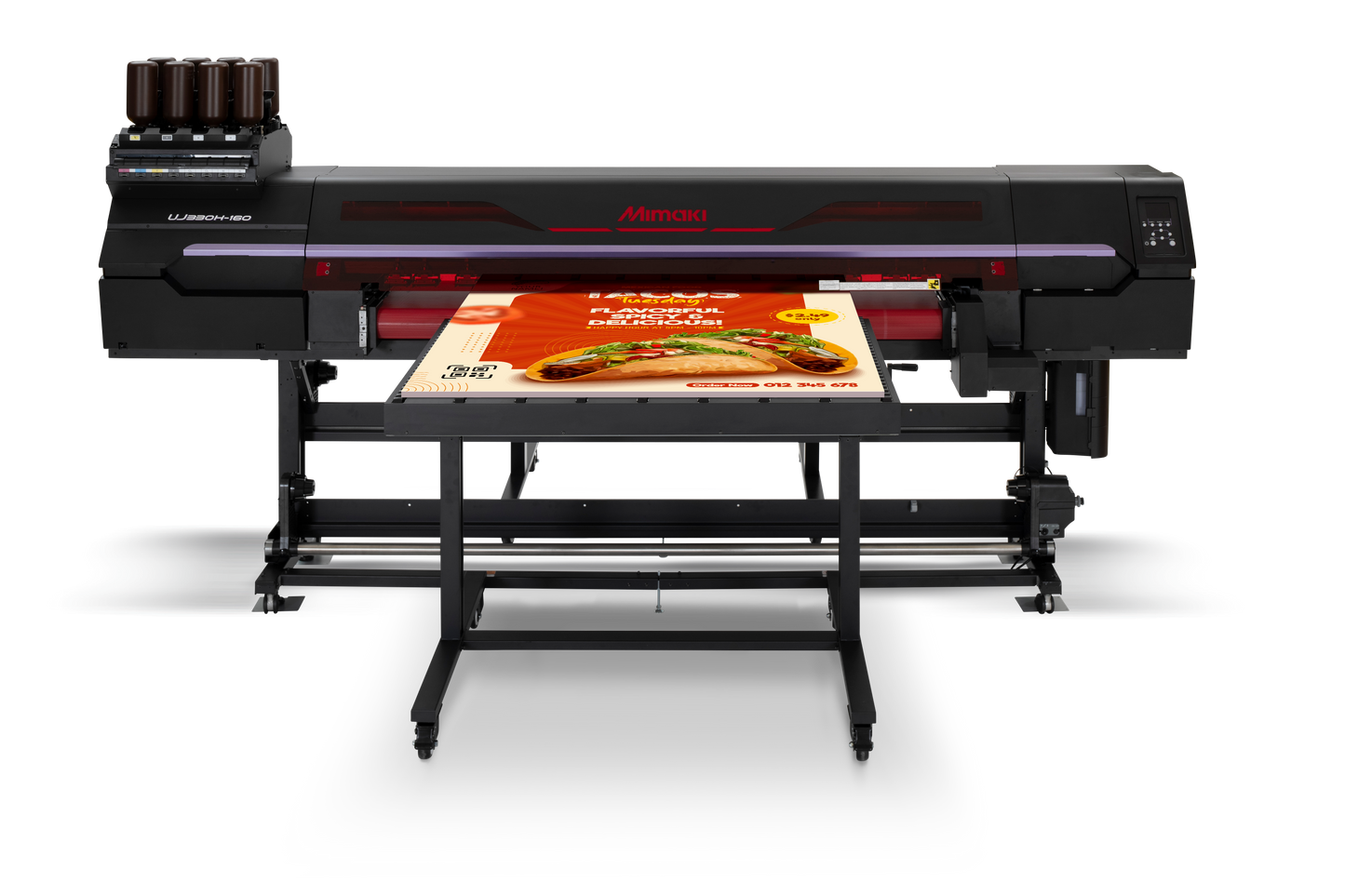 Mimaki UJ330H-160 Hybrid Roll / Rigid UV Printer