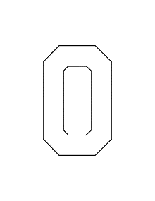 STAHLS’ Pre-Cut 6" Varsity Numbers - 10 Pack