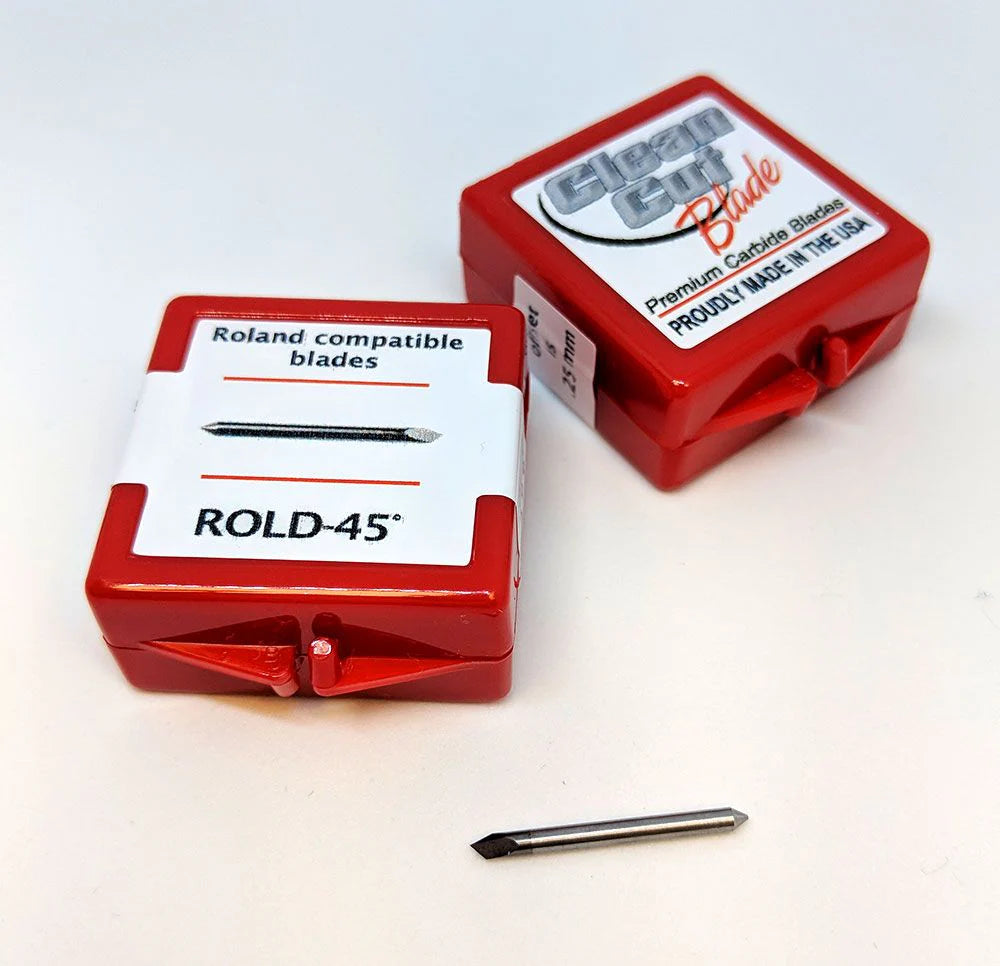 Clean Cut Blade Clean Cut 45 Deg Blade For Roland