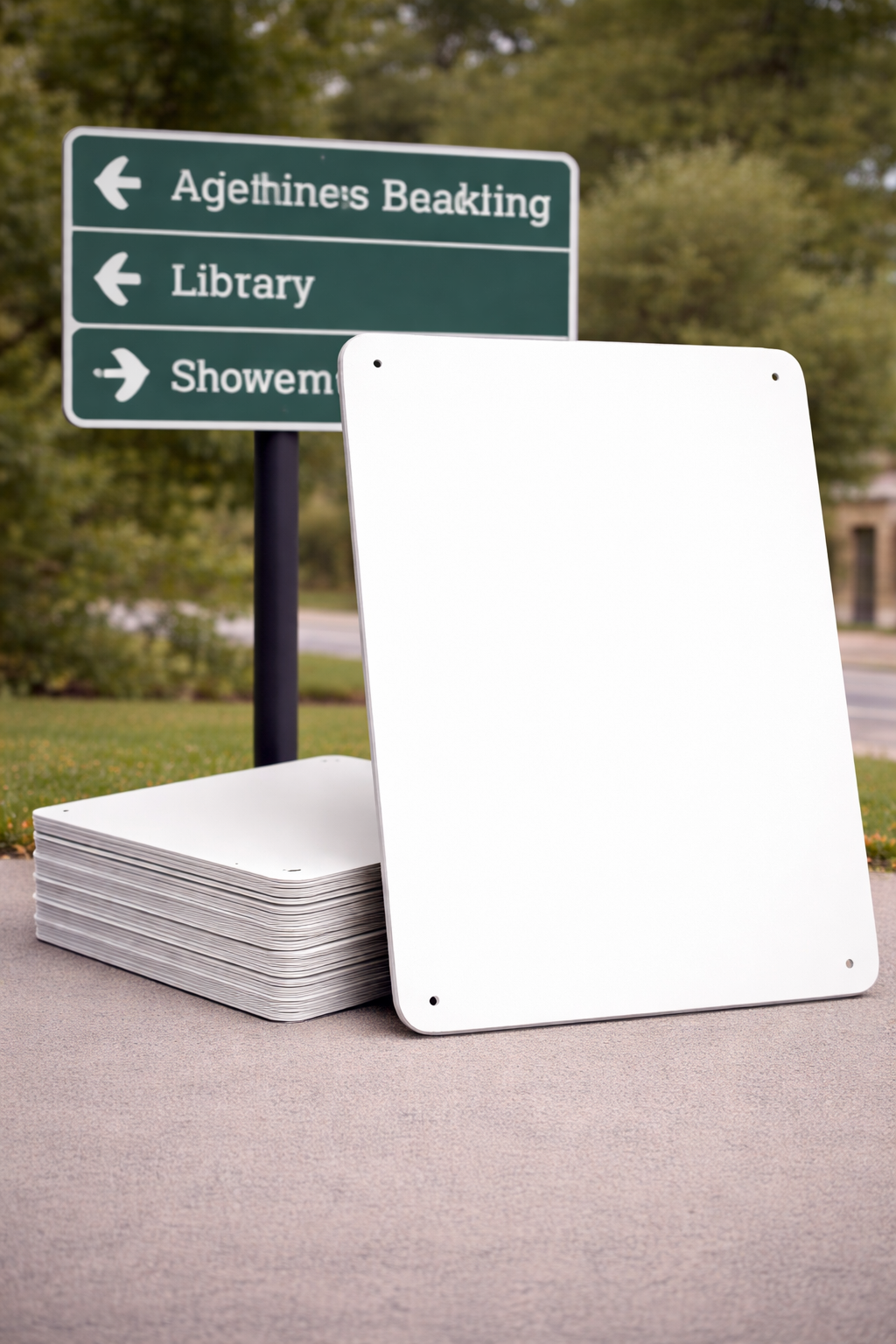.080 in - Aluminum w/Rounded Corners – Beacon Graphics and Sign Supplies