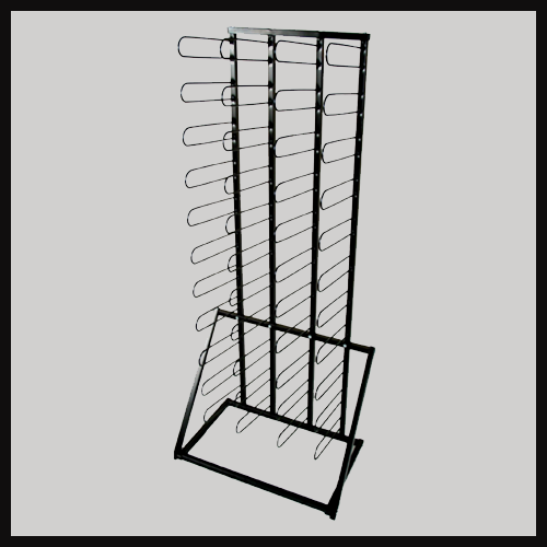 Vinyl Floor Rack Holds 44 Rolls