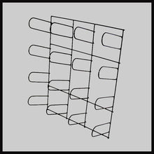 Wire Wall Mount Vinyl Rack Holds 16 Rolls
