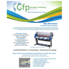 GFP 263-C 63" Cold Laminator with Stand