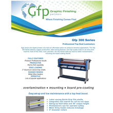 GFP 363TH 63" Top Heat Laminator with Stand