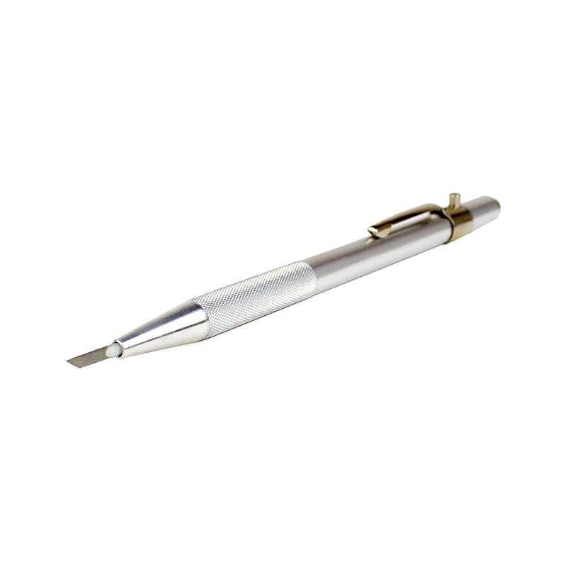 K48 DELUXE RETRACTABLE KNIFE, SILVER