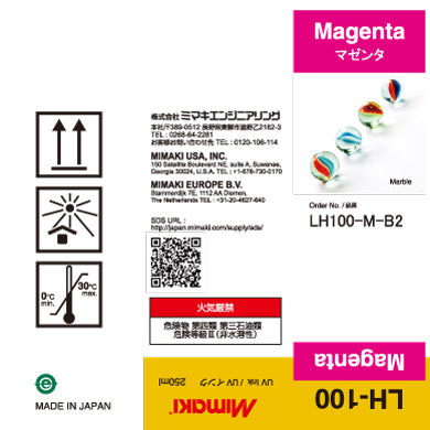Mimaki LH100 UV Ink