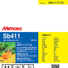 Mimaki SB411 Dye Sublimation Ink