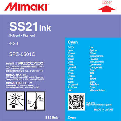 Mimaki SS21 Solvent Ink