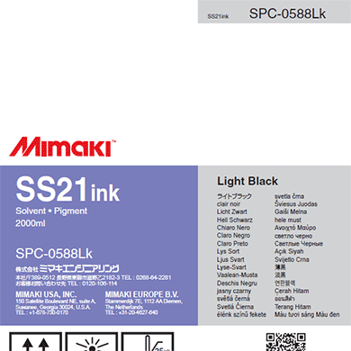 Mimaki SS21 Solvent Ink