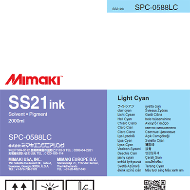Mimaki SS21 Solvent Ink