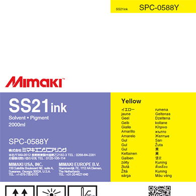 Mimaki SS21 Solvent Ink