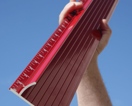 RhinoRuler Steel Edge Safety Ruler