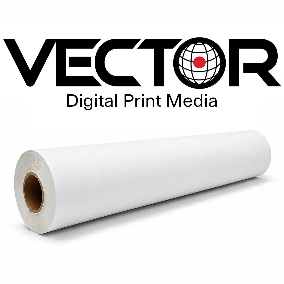 Vector Flagship White Vinyl Grey Adhesive 90 lb Liner Matte